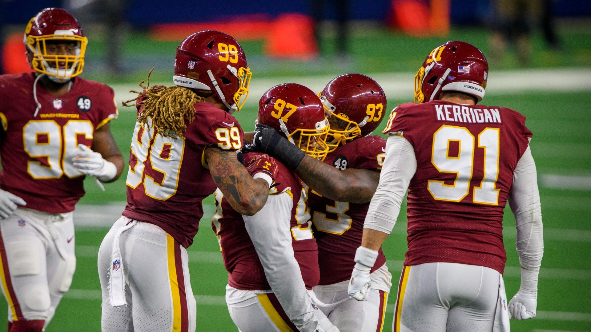 Washington Snap Count vs. Cowboys: D-line controls game, RBs end it