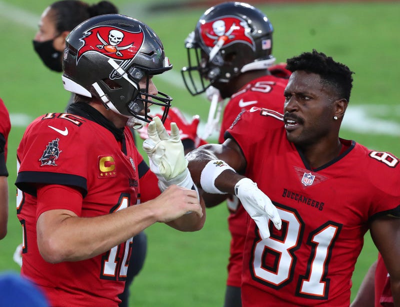 AB and Brady in Tampa Bay