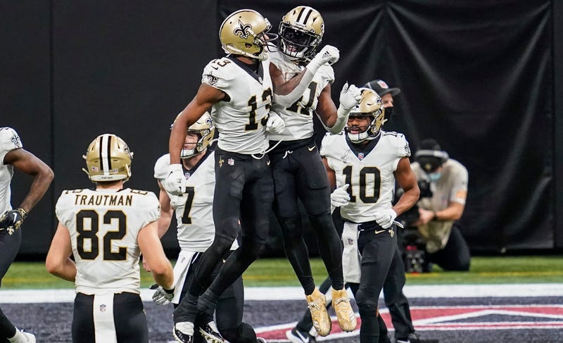Michael Thomas and Alvin Kamara