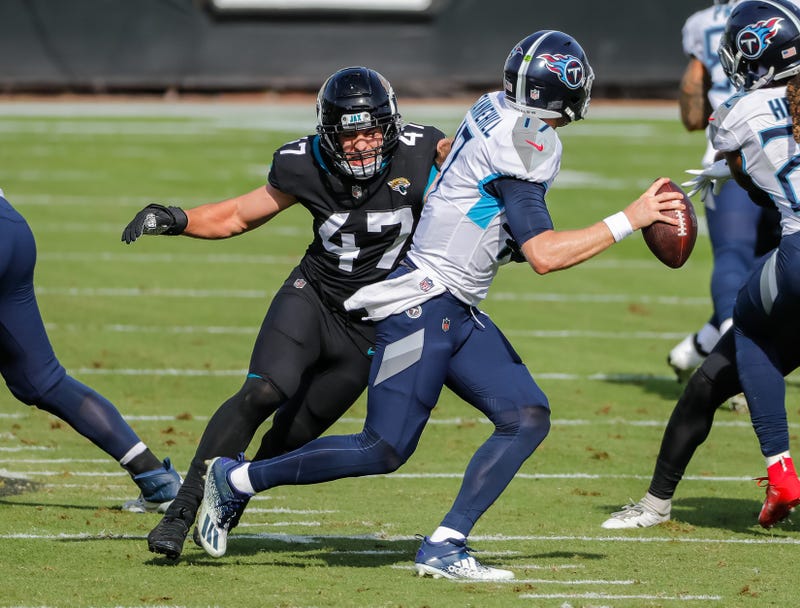 Joe Schobert with Jacksonville