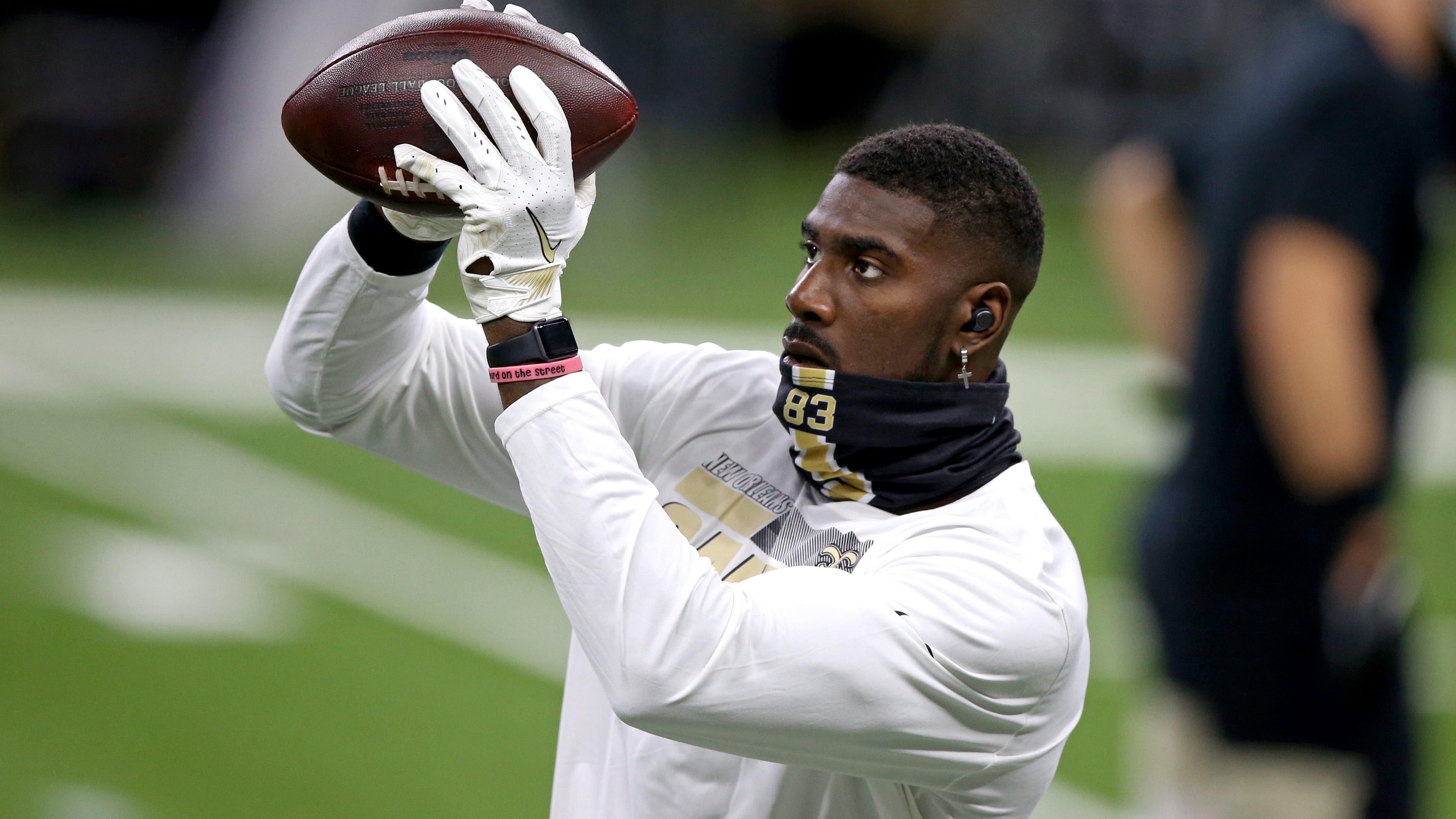 Now a Saints TE, Juwan Johnson is hungry. Just ask Marquez Callaway's waffle.