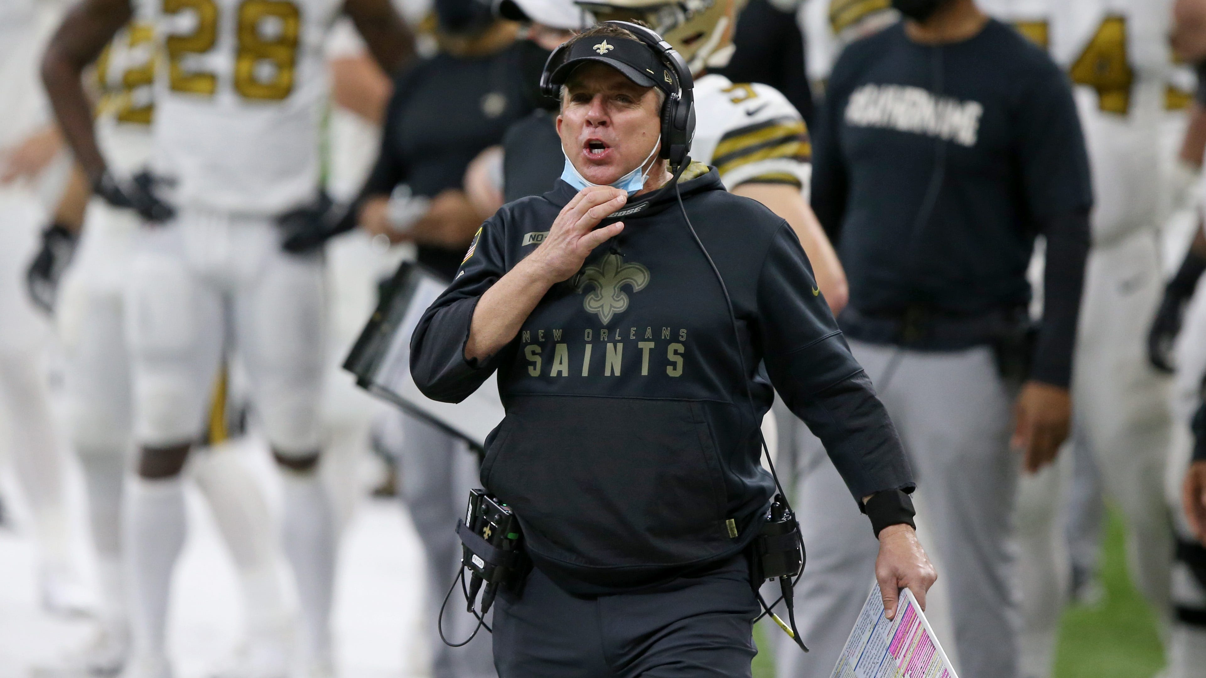 Other 'pressing' Saints positions are ahead of WR need, Payton says, including a 'must'