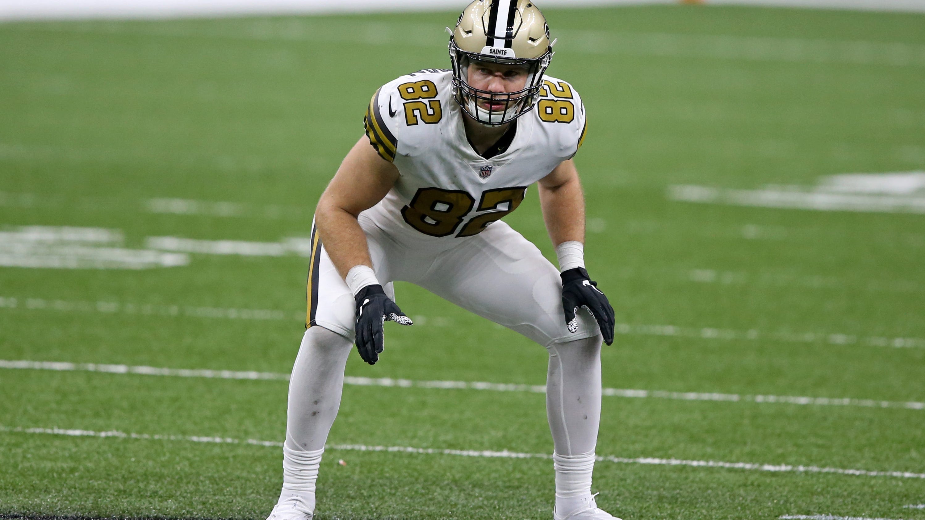 Report: Saints TE Adam Trautman appears to have avoided major injury