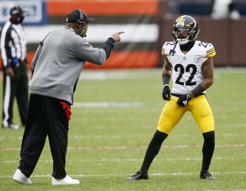 Steven Nelson and Mike Tomlin