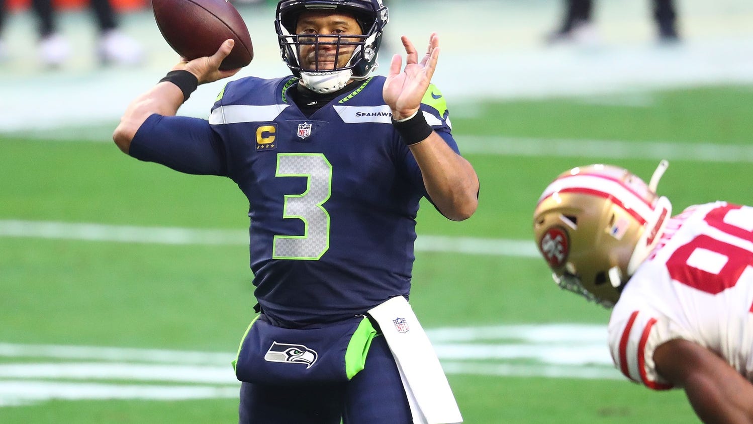 Russell Wilson would OK trade to Saints, Michael Thomas seems to approve