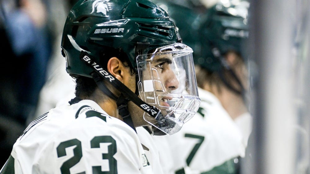MSU hockey's Jagger Joshua blasts Big Ten for inaction over alleged verbal racial attack by Ohio State opponent
