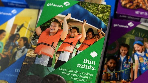 You will be able to have Girl Scout Cookies delivered to your home through DoorDash