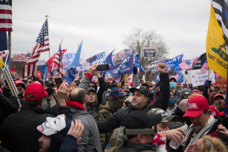 Supporters of President Trump riot at the Capitol