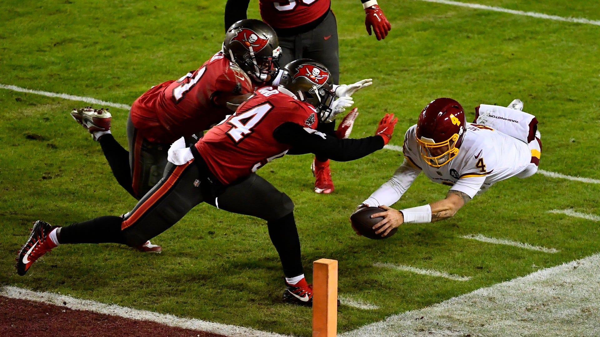 WATCH: Best plays from Taylor Heinicke's amazing Wild Card game performance