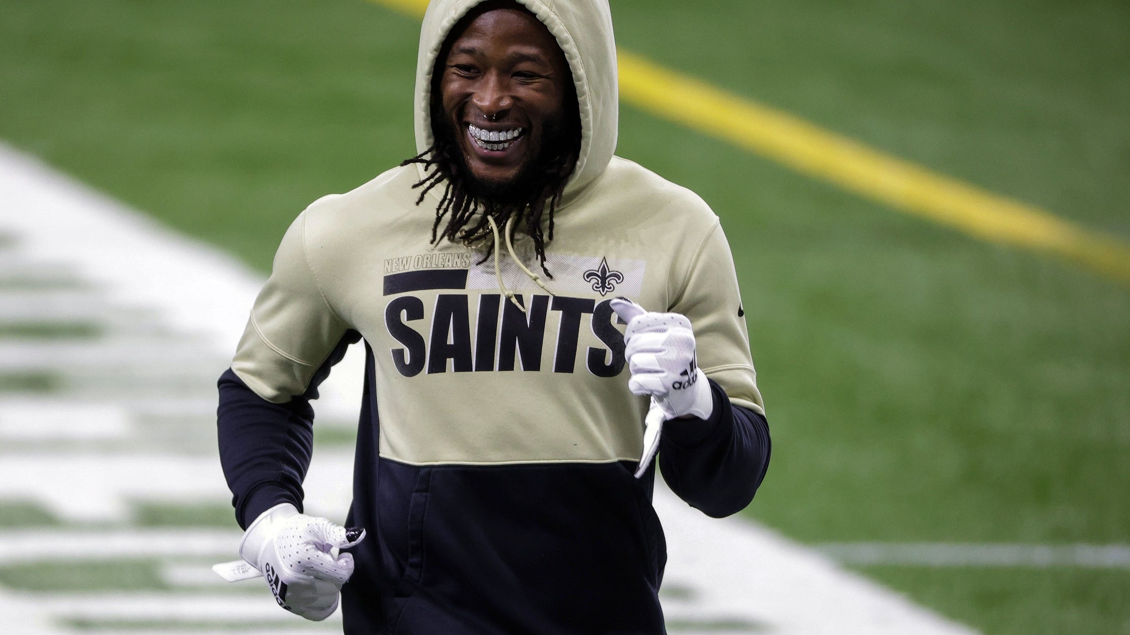 Alvin Kamara's company to sponsor Ryan Vargas at this weekend's NASCAR event