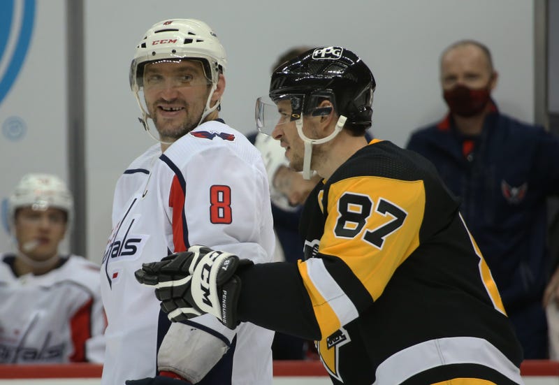 Alexander Ovechkin and Sidney Crosby