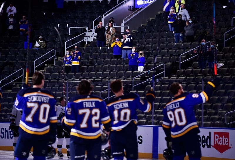 St. Louis Blues fans