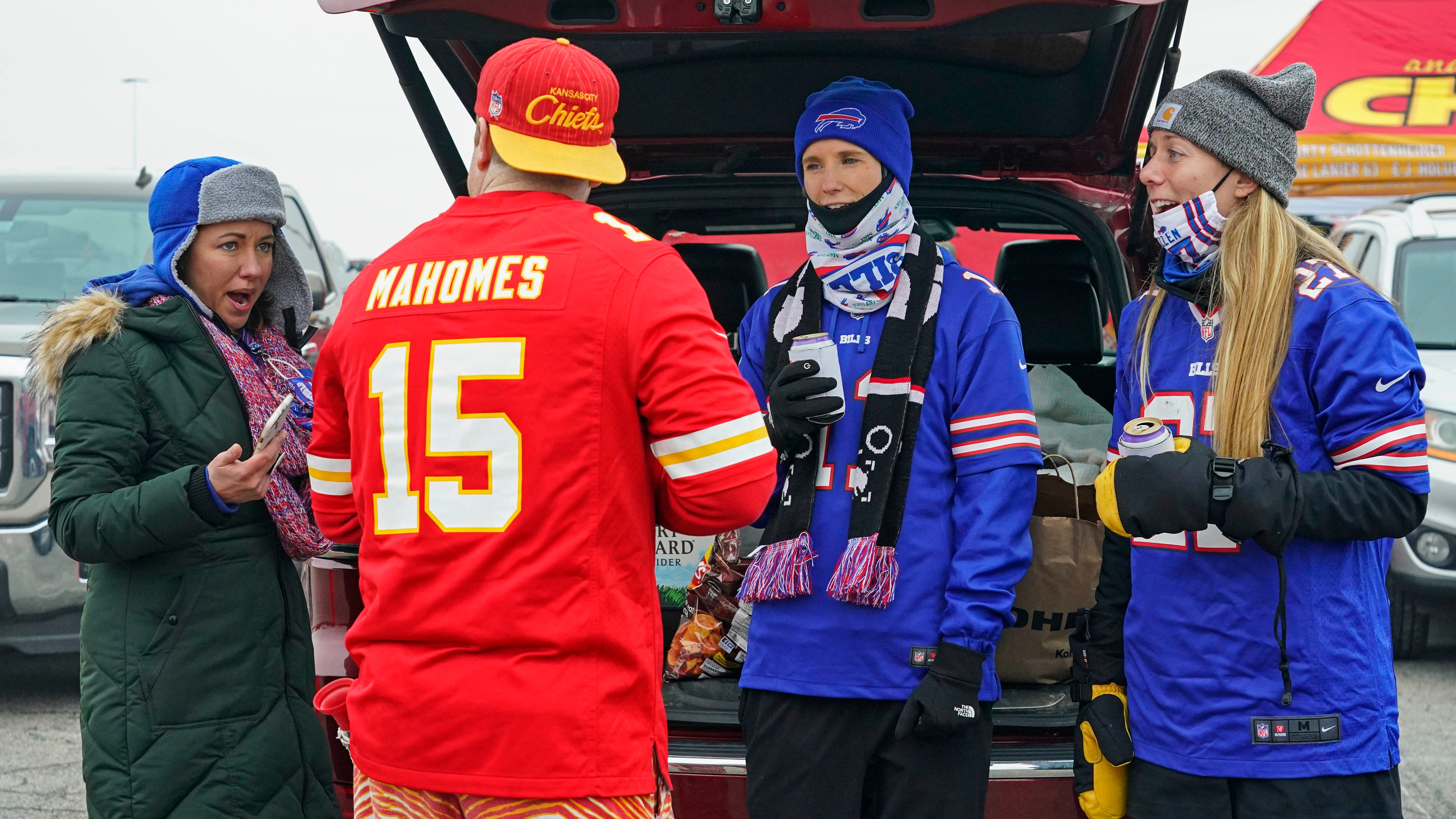How are people in Kansas City feeling about Sunday's Bills-Chiefs matchup?