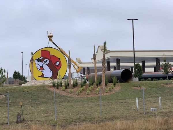 Buc-ee's under construction