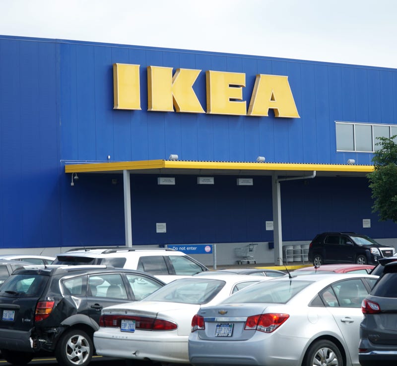 An Ikea store. 