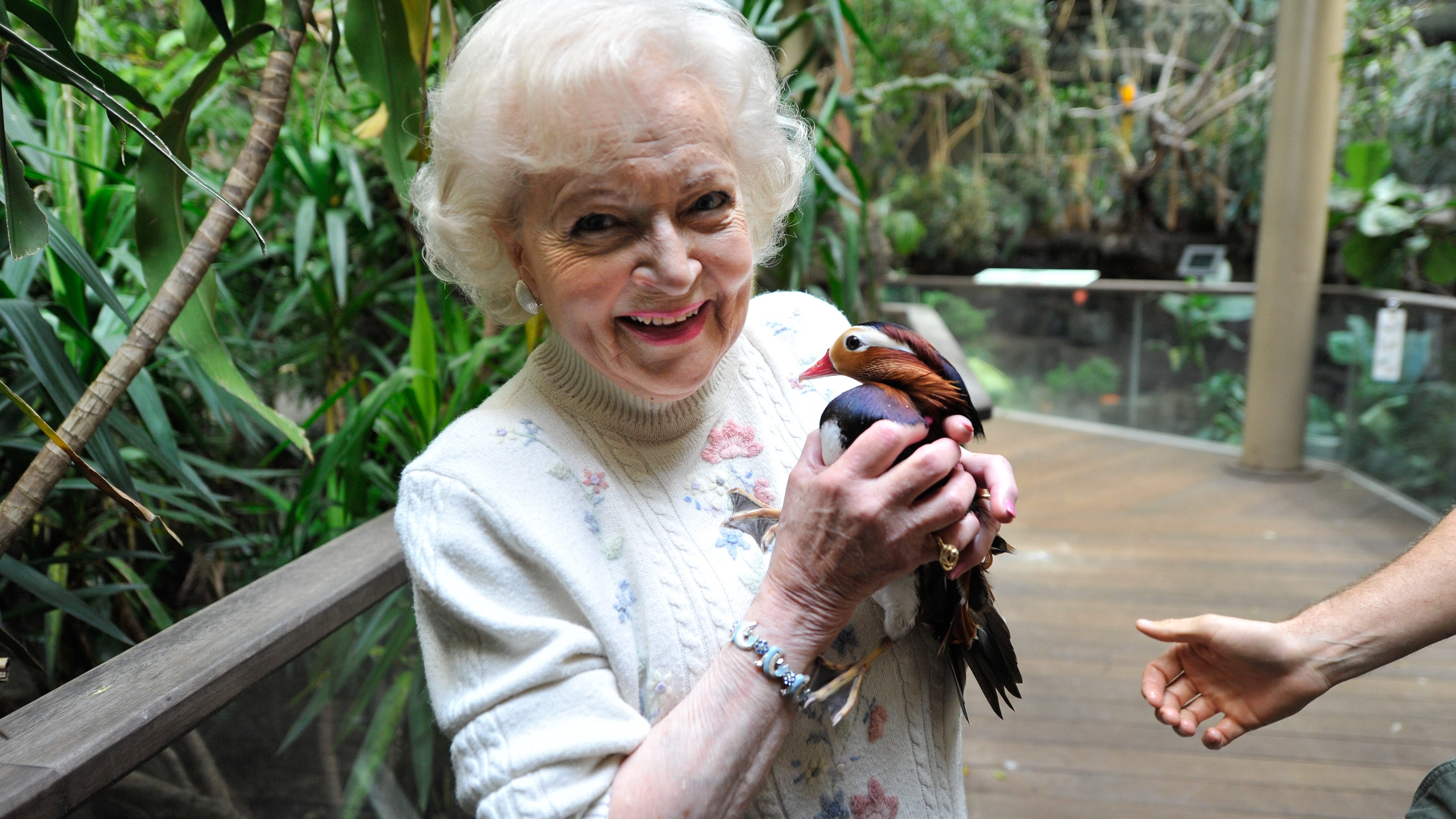 Betty White helped save animals from Louisiana aquarium after Hurricane Katrina