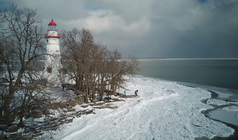 18 Snowmobilers Rescued Off Lake Erie By Catawba Island