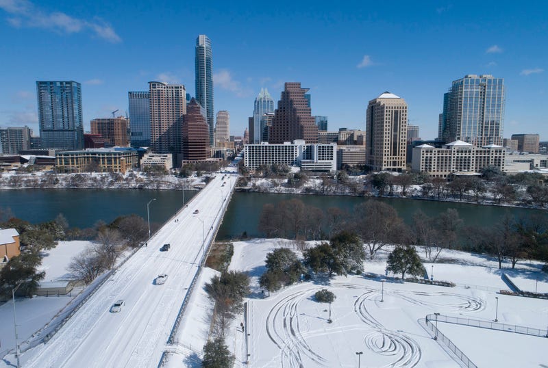 Austin snowfall