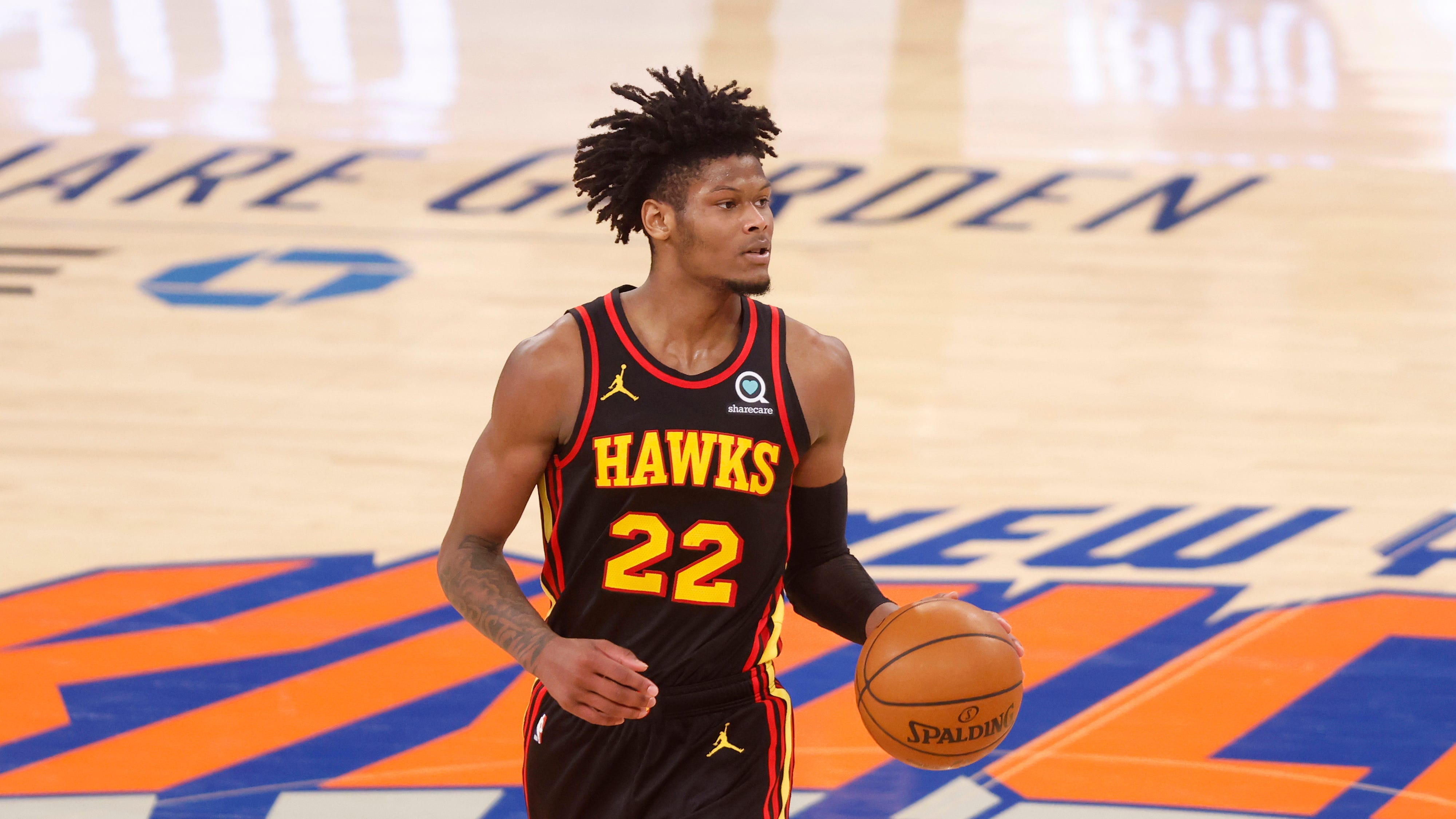 Don't expect to see Cam Reddish for Hawks in Game 4