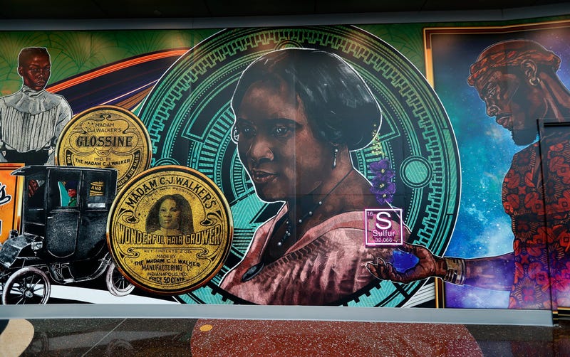 Madam C.J. Walker mural