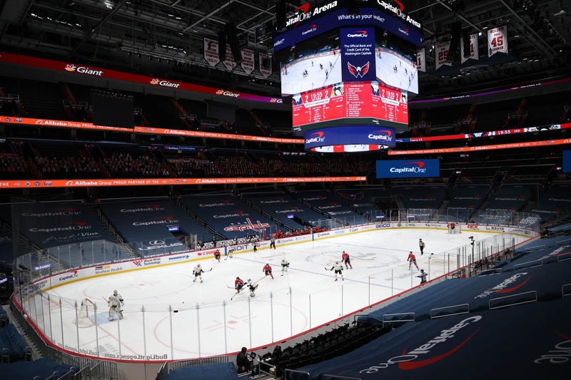 The Penguins and Capitals battle at Capital One Arena on Tuesday night.