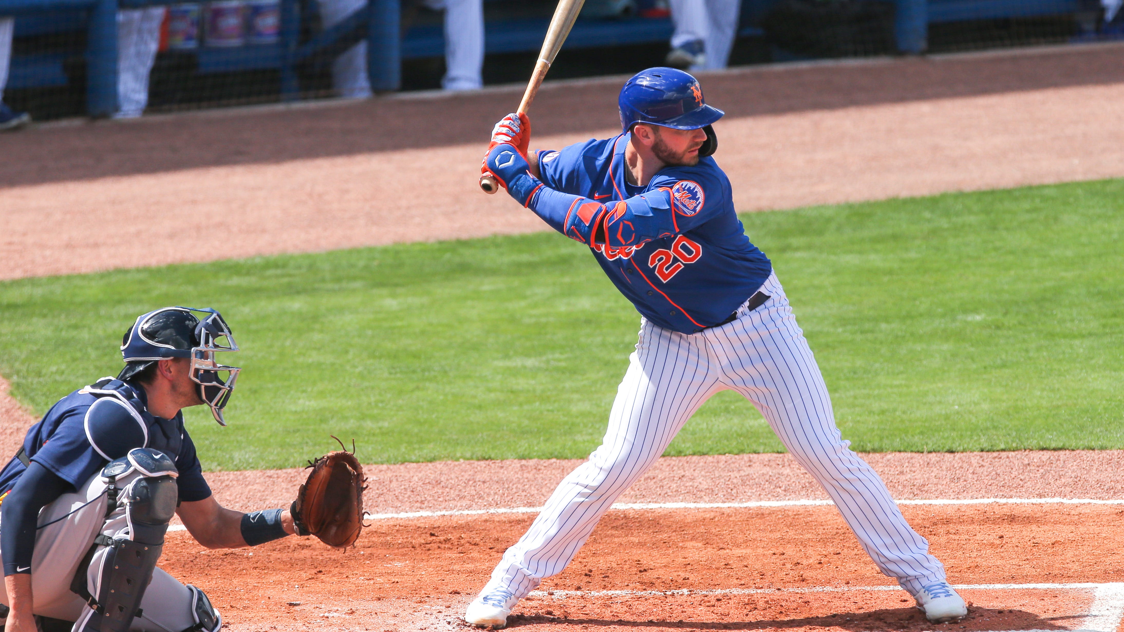 WATCH: Pete Alonso crushes a go-ahead grand slam for first hit of spring training