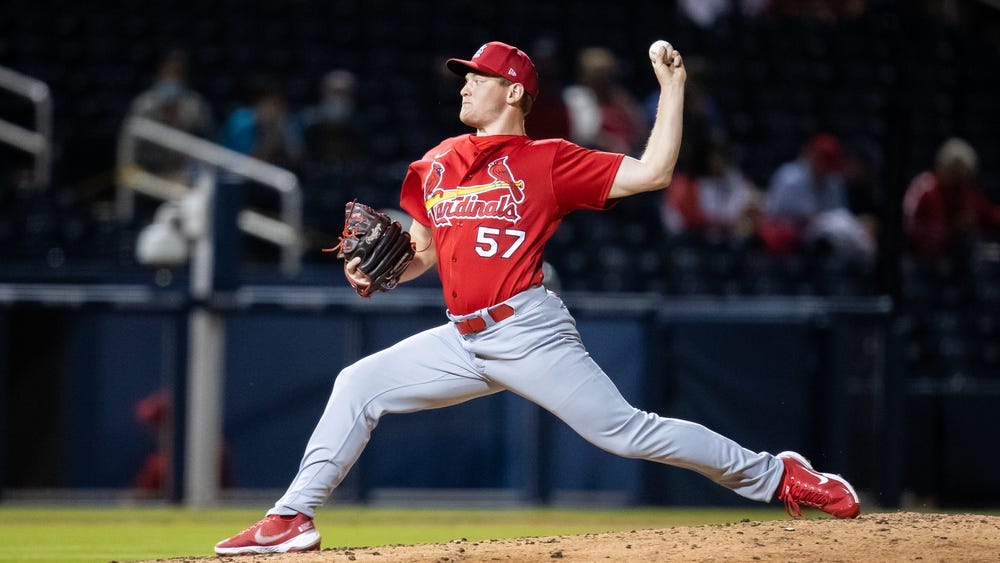 Cardinals prospect Zack Thompson 'not quite ready' for Majors