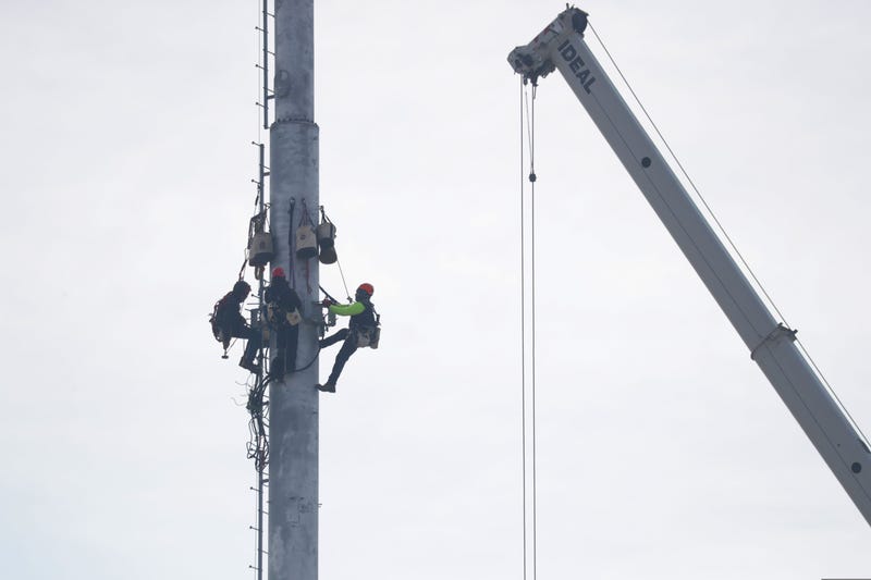 Add 5G work to downtown road closures for the NFL Draft.