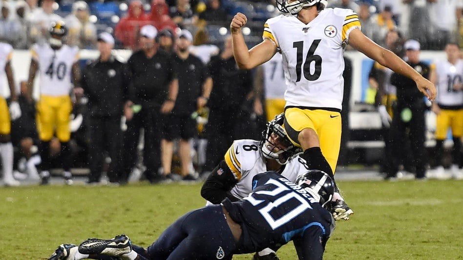 Steelers add second kicker to active roster