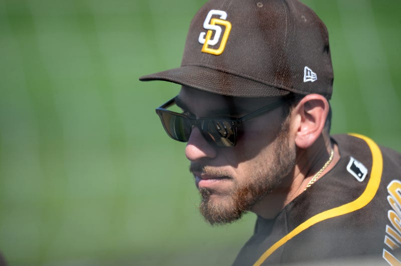 Joe Musgrove look with Padres