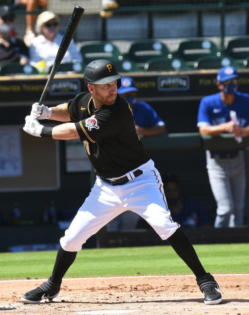 Todd Frazier hitting for Pirates