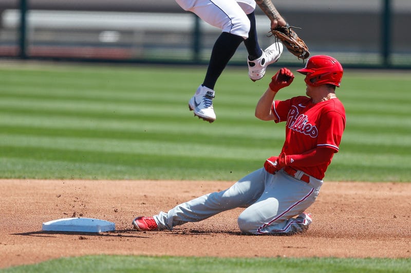 Philadelphia Phillies left fielder Scott Kingery