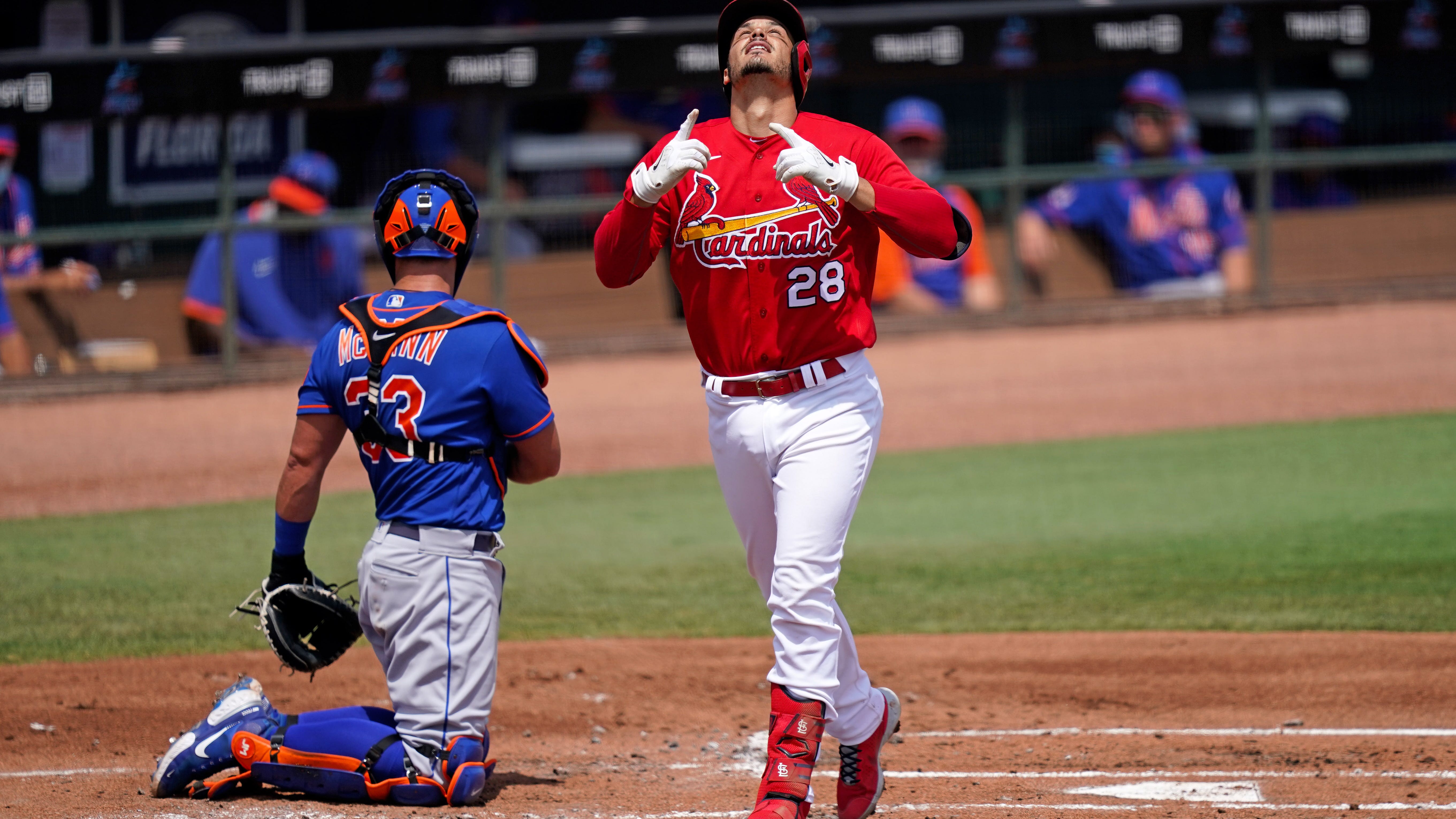 WATCH: Nolan Arenado hits first HR with Cardinals