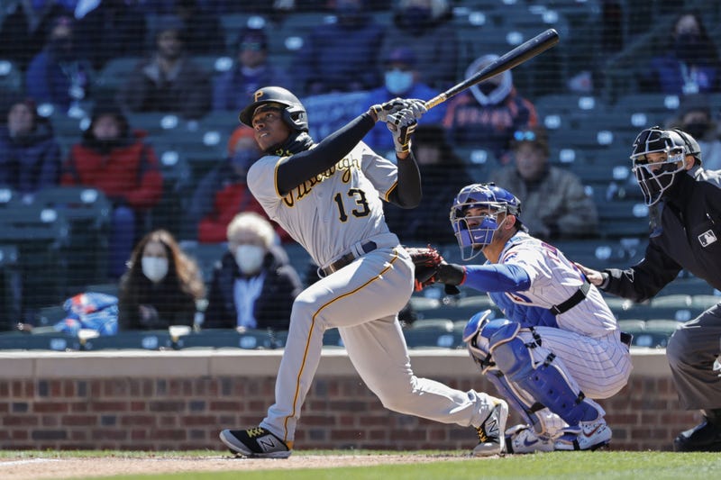 Ke'Bryan Hayes homers on Opening Day