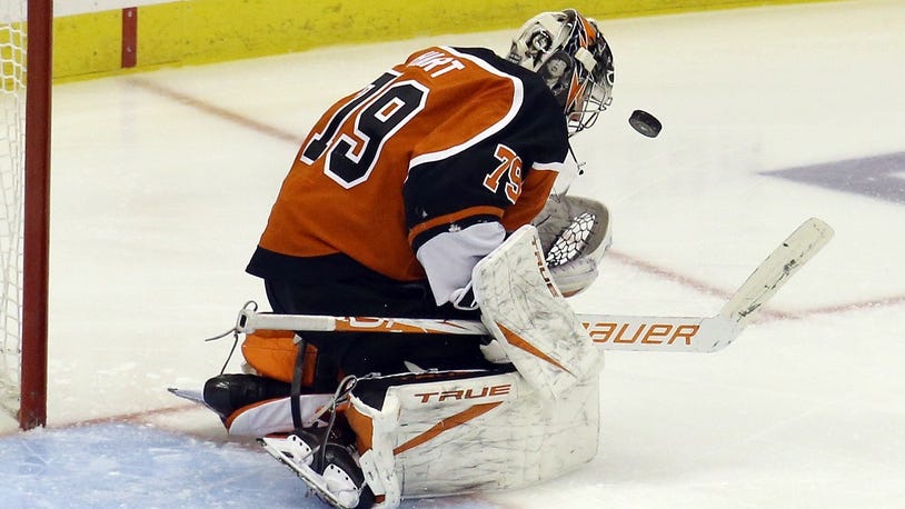 Re-signed Flyers goalie Carter Hart says he's looking forward to a 'clean slate' next season