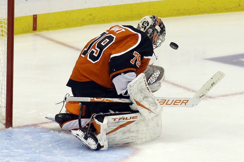 Philadelphia Flyers goaltender Carter Hart