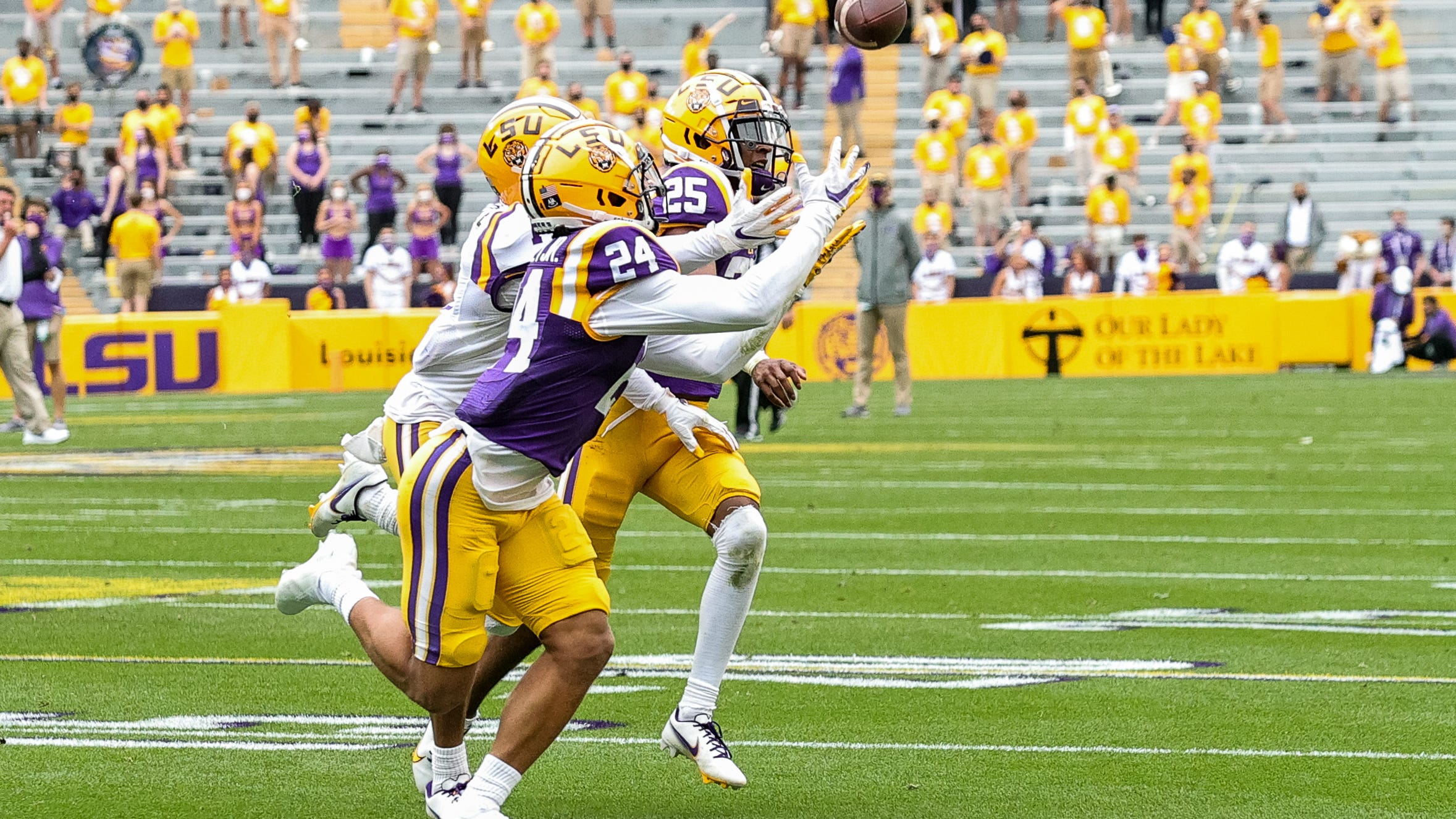 Will Derek Stingley play WR for LSU this year? 'It's up to him,' Ed Orgeron says