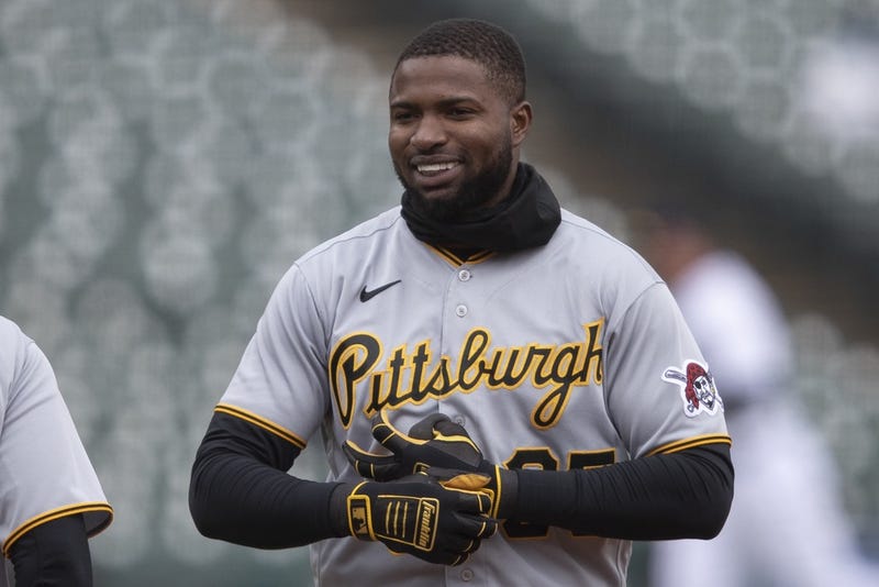 Gregory Polanco smiling