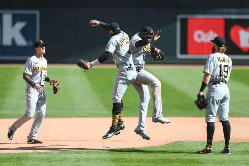 Pirates celebrate win