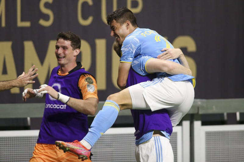 Philadelphia Union midfielder Anthony Fontana