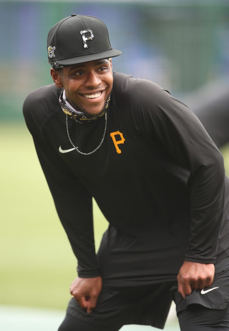 Ke'Bryan Hayes smiling