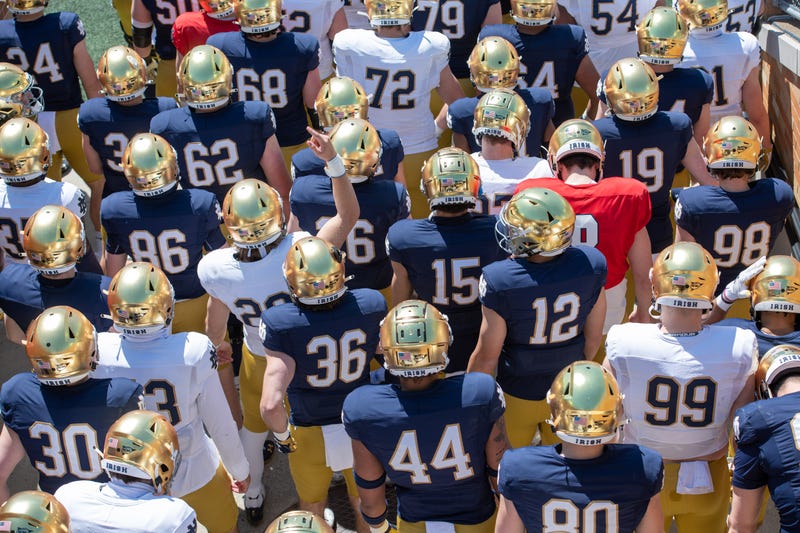 Notre Dame football team.