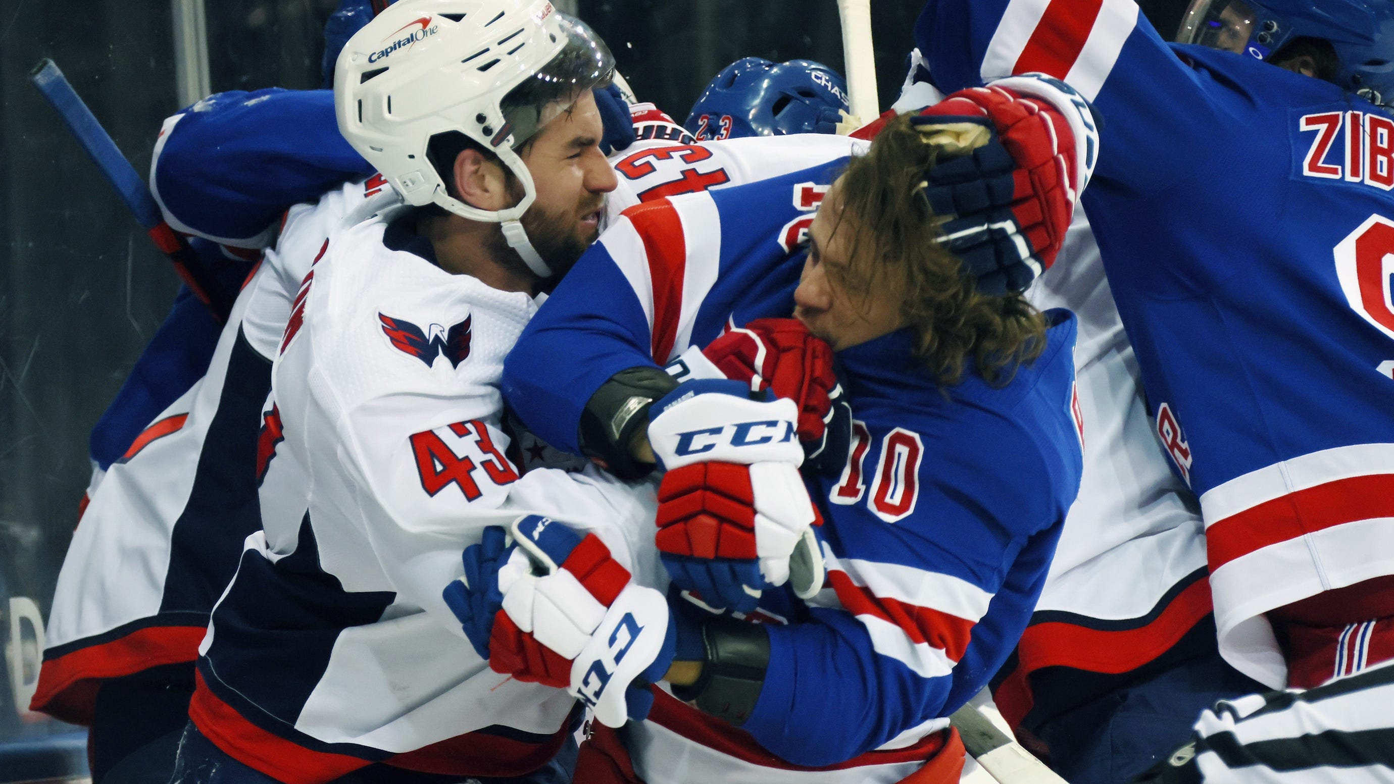 Why should Tom Wilson change, Caps think he’s just fine