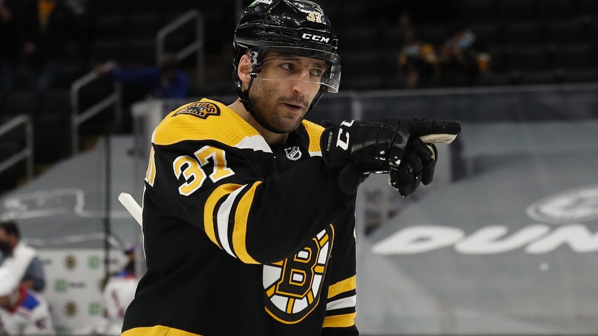 Listen: Andrew Raycroft rips the idea of Bruins trading Patrice Bergeron