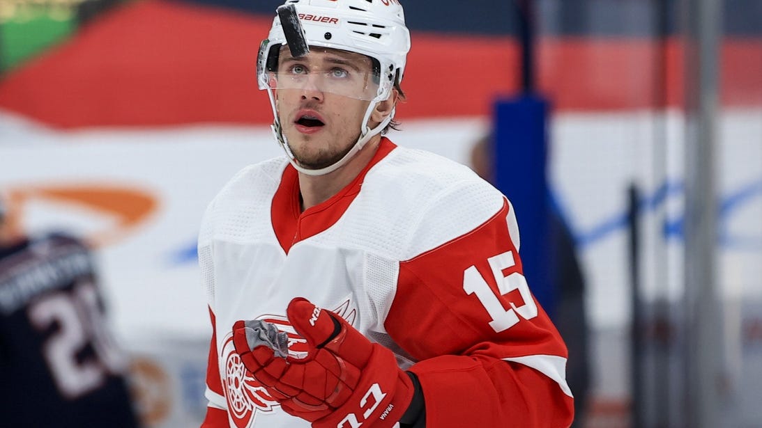 Blashill has big plans for Vrana, who's better than he even realized