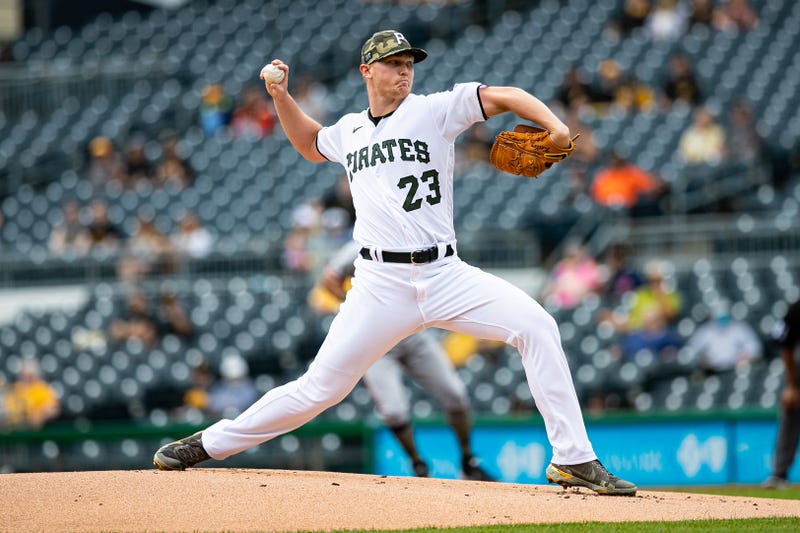 Mitch Keller pitching at PNC Park