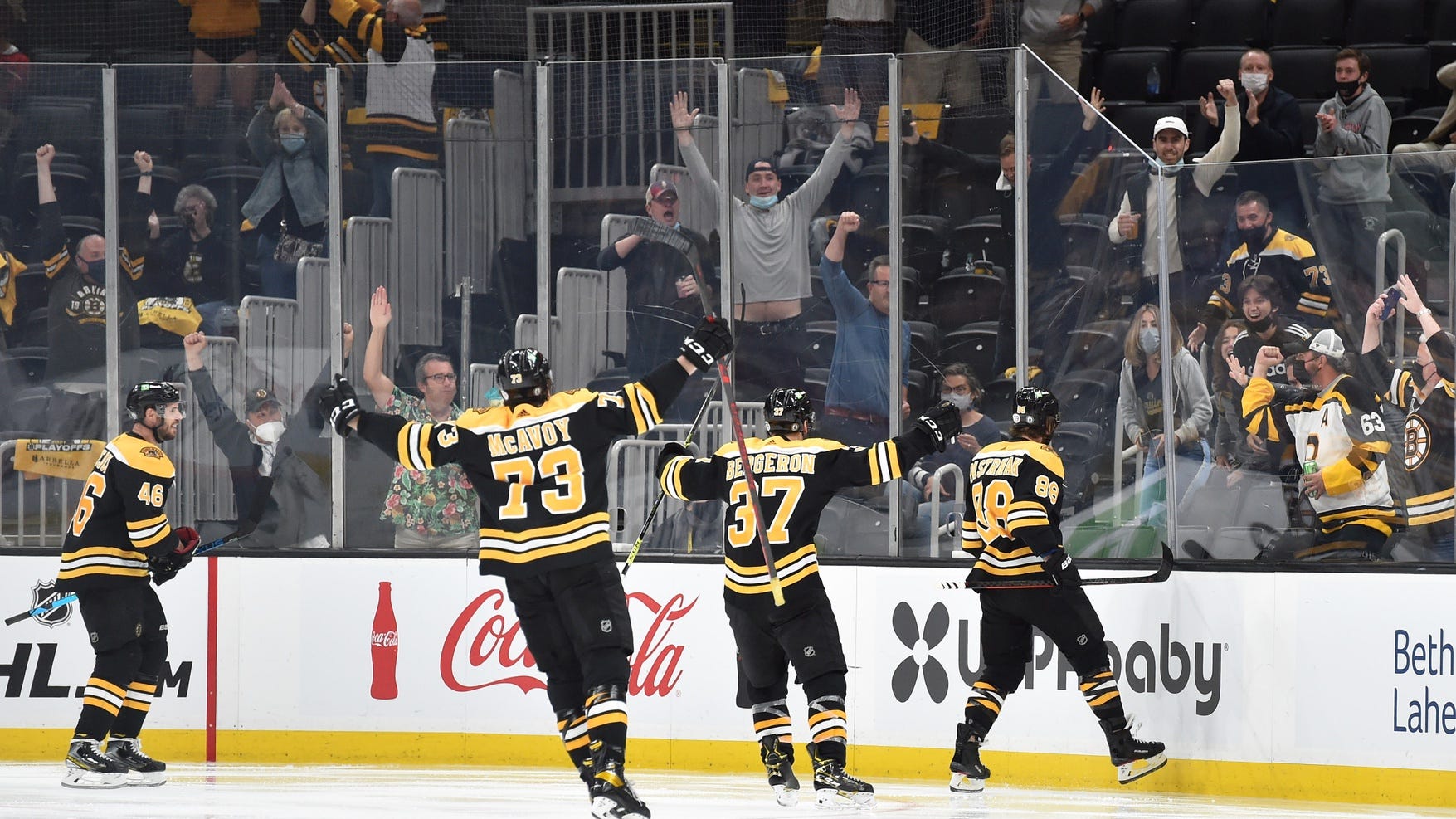 TD Garden will be 'near full capacity' for Bruins in second round