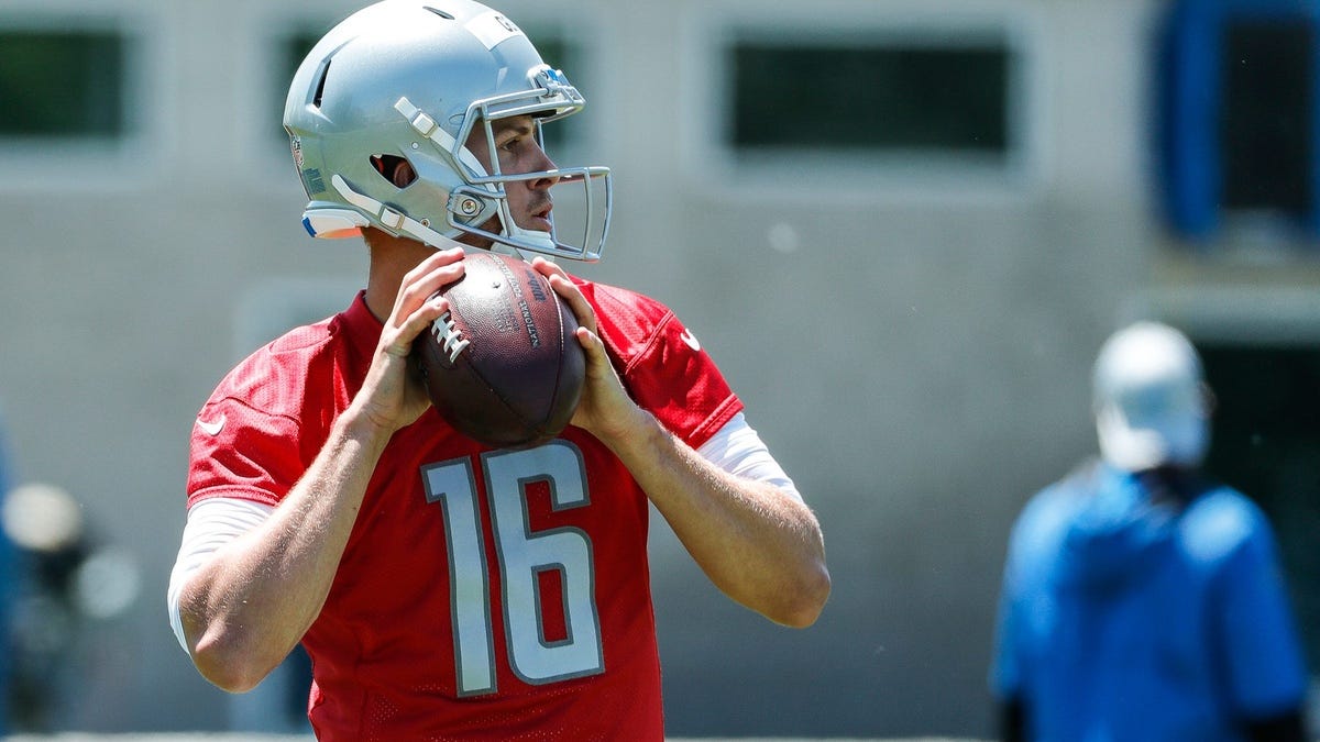 Jared Goff is lighting up OTA's: 'Just, my gosh. Outstanding'