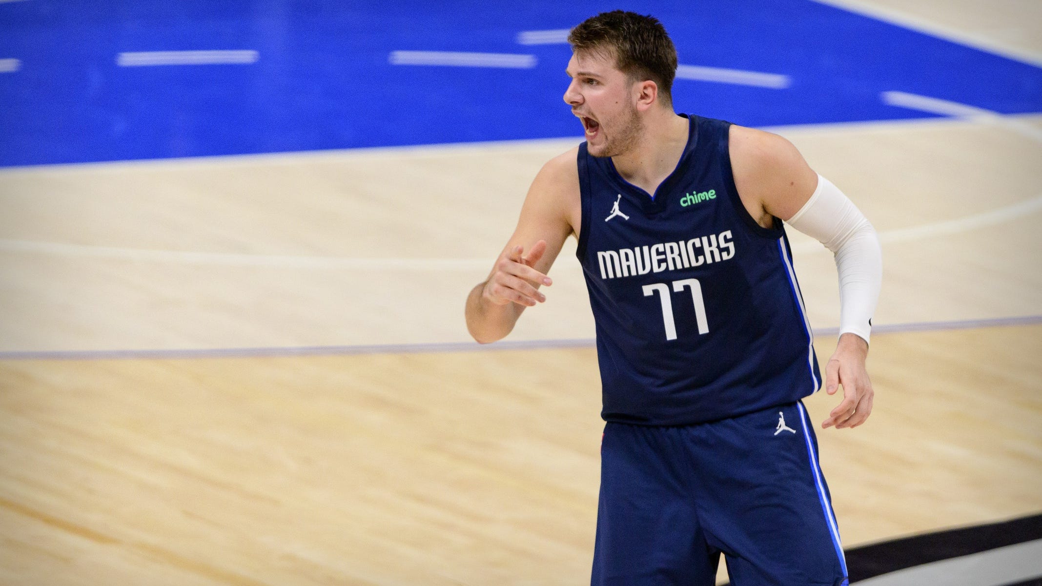 Luka Doncic on signing supermax extension: "I think you know the answer"
