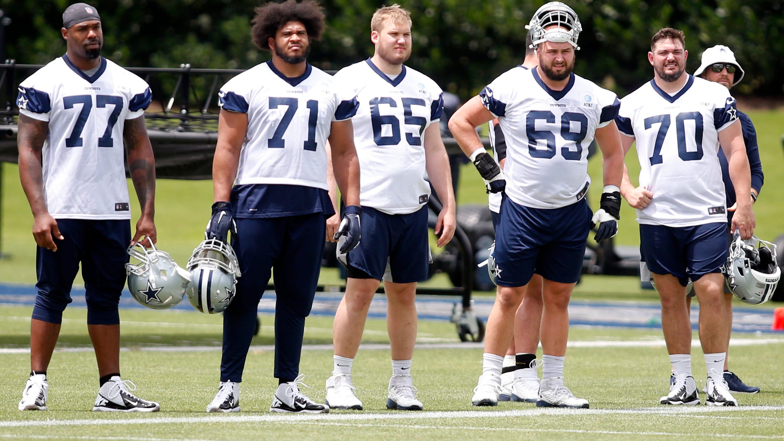 What Broaddus is looking for at Cowboys training camp